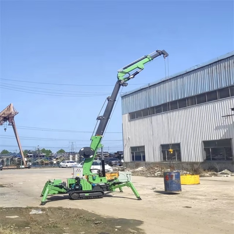 رافعة عنكبوتية صغيرة مدمجة تعم - مراجعة Heavy Equipment Lift وسعره